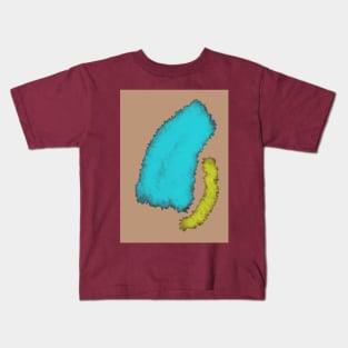 Abstract Colorful Shapes - Modern Art Design Kids T-Shirt